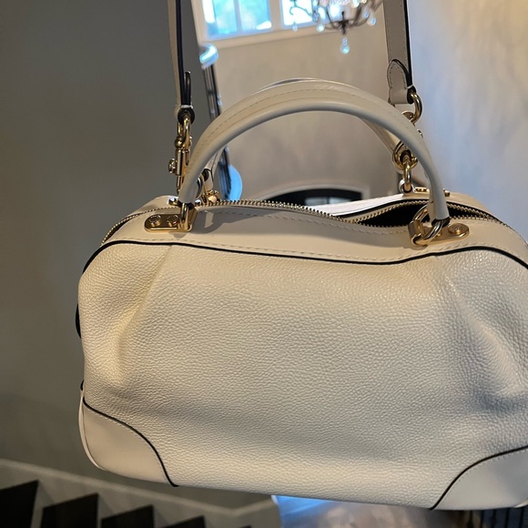 Coach bag cream and gold - Picture 2 of 5